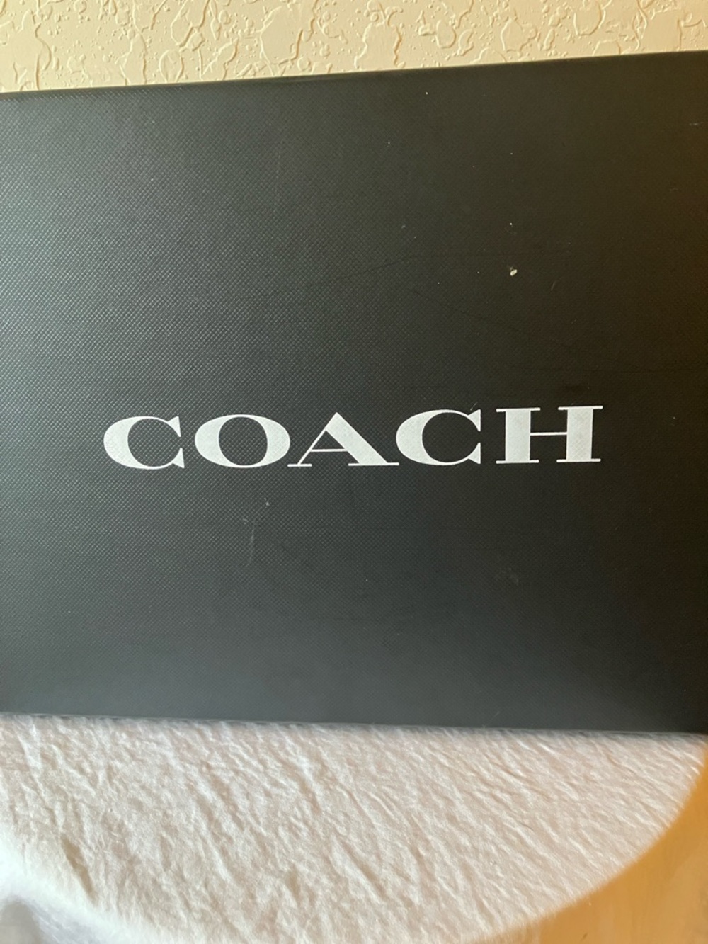 Coach: Black Leather (G1234) Tea Rose Floral Appliqué Sneakers- IOB- 8.5 - Picture 16 of 16